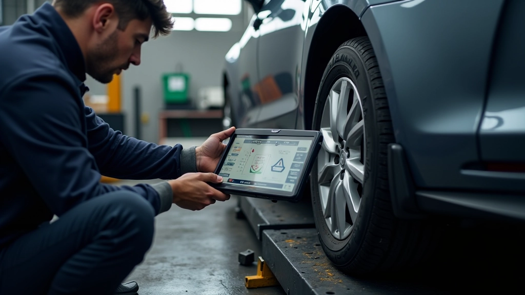Wheel alignment measurement equipment